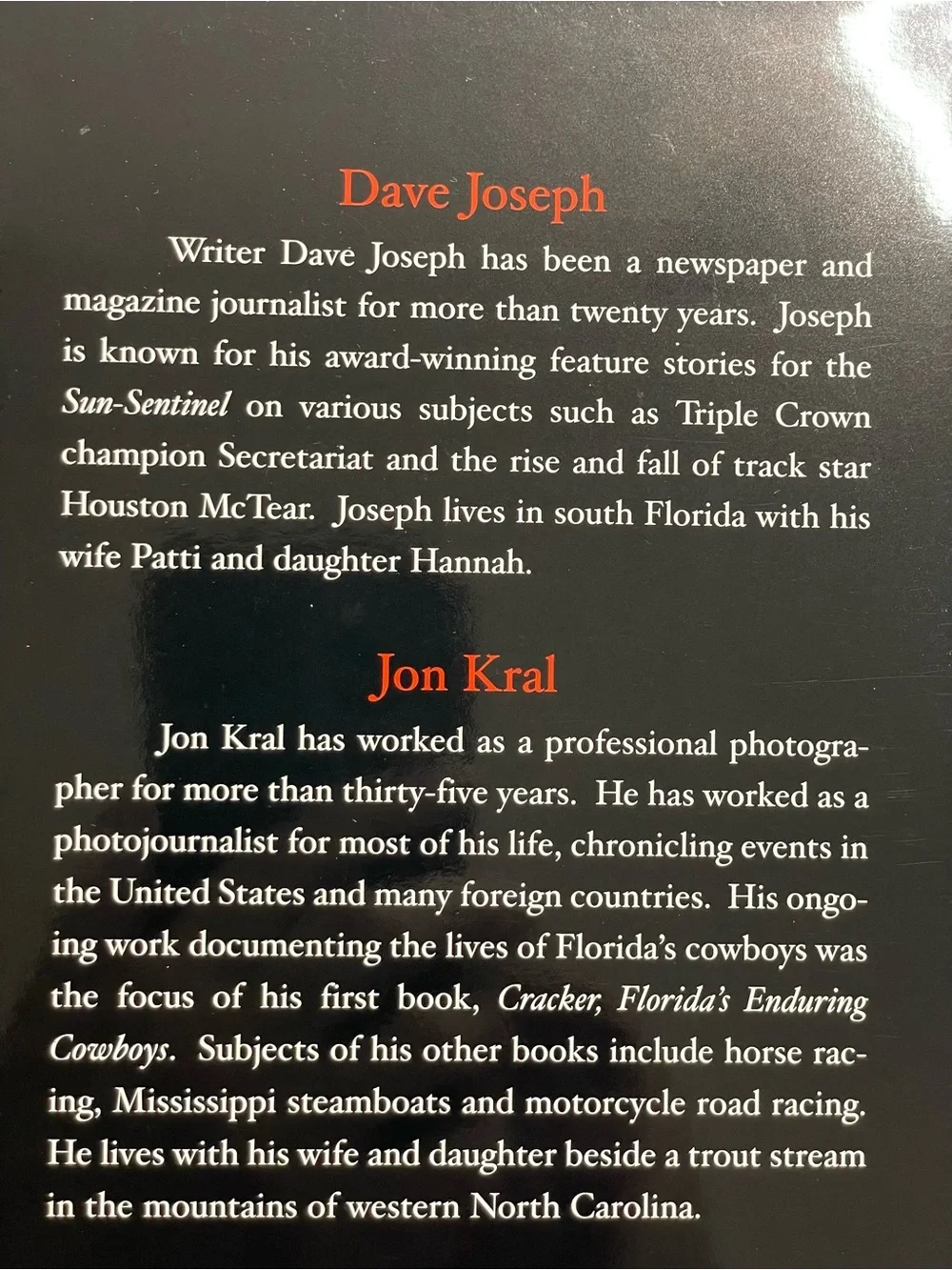 SIGNED Hardcover Saving Leslie Jones by Jon Kral Horse Photography Book